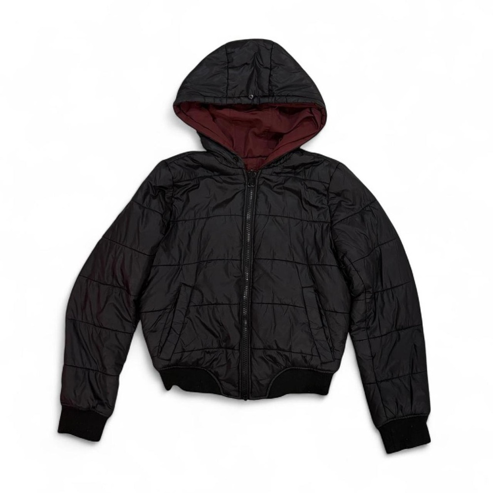 Fashion Nova Reversible Hooded Puffer Jacket